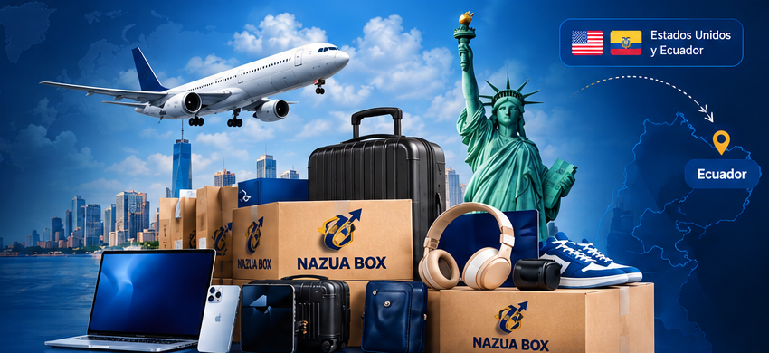 Avión, paquetes y productos importados de NAZUA BOX